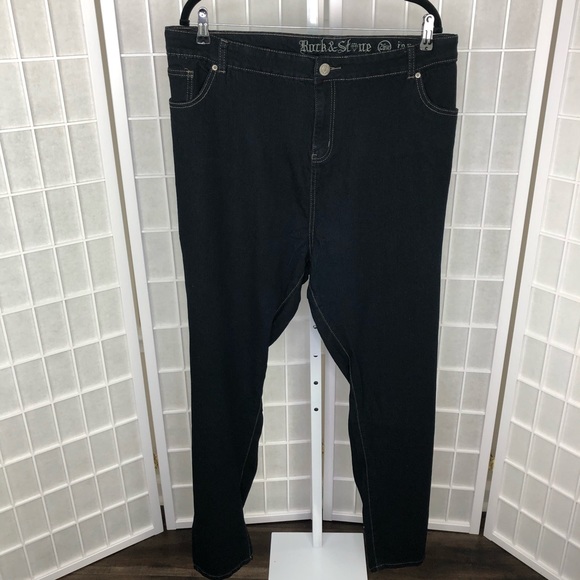 Rock Stone Womens Plus Size Jeggings 